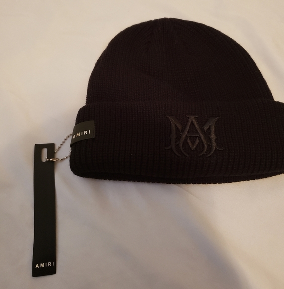 AMIRI Black Knit Beanie - Picture 3 of 3